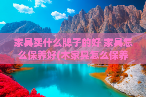 家具买什么牌子的好 家具怎么保养好(木家具怎么保养？若不想让它们开裂老化，建议备齐这些小物)