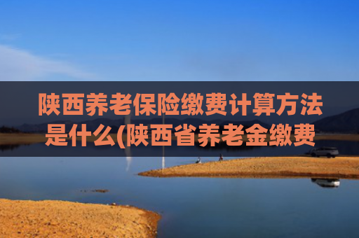 陕西养老保险缴费计算方法是什么(陕西省养老金缴费大揭秘：每月900 vs 4113，你被坑了吗？)
